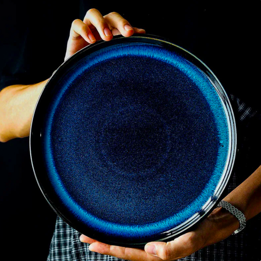 Galaxy Handmade Stoneware Plate